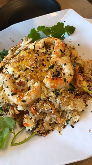 Koi’s Chef Special -duck fried rice, fried egg, shrimp  at Vinh Loi Tofu in Cerritos