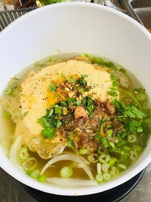 Pho with an Fried Egg at Vinh Loi Tofu in Cerritos