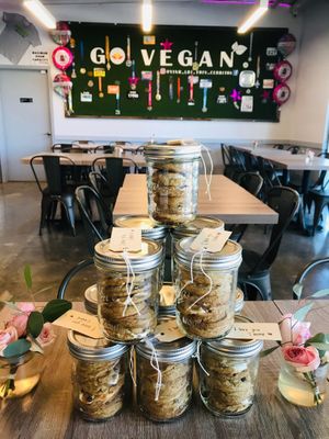 Cookie jar gift at Vinh Loi Tofu in Cerritos