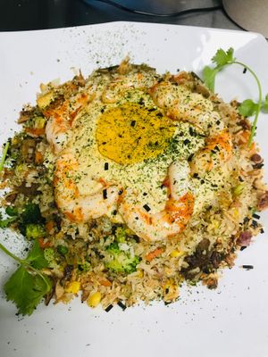 Khoi’s fried rice at Vinh Loi Tofu in Cerritos