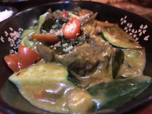 Vegan Beef curry  at Saigon in Utrecht