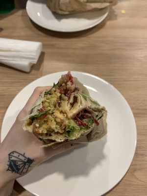   at Muhudo Falafel Shop in Tbilisi