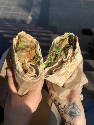   at Muhudo Falafel Shop in Tbilisi