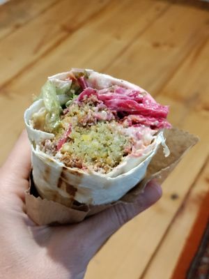 Very, very good! at Muhudo Falafel Shop in Tbilisi