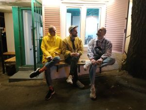 Nice place to hung out too.  at Muhudo Falafel Shop in Tbilisi