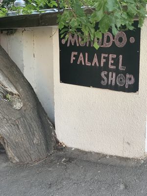 Best falafel in Tbilisi  at Muhudo Falafel Shop in Tbilisi