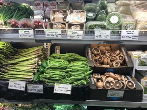 Vegetables and mushrooms at Commonsense Organics - Kilbirnie in Wellington