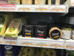Vegan cheese at Commonsense Organics - Kilbirnie in Wellington