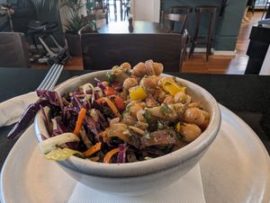 Salads at Ajuna Eatery in Napier