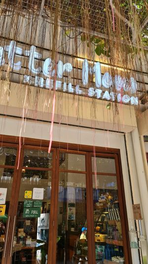 Nice cafe and place to fill up on everyday essentials at Better Moon - Refill Station in Bangkok