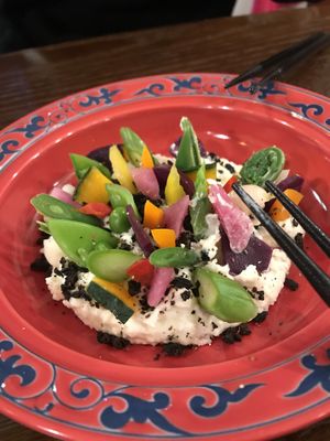 Potato salad at Vege&bar Shinbar in Toyama