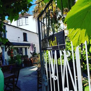 Quayside entrance to The Courtyard  at The Courtyard in Looe