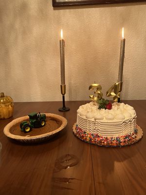 Best birthday cake I’ve ever had. Such great flavor and texture. I will come back for every cake/ dessert we need in the future  at Pasteles Finos Del Angel in Tacoma