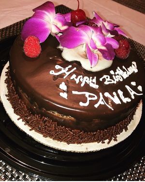 My wife’s birthday cake  at Pasteles Finos Del Angel in Tacoma