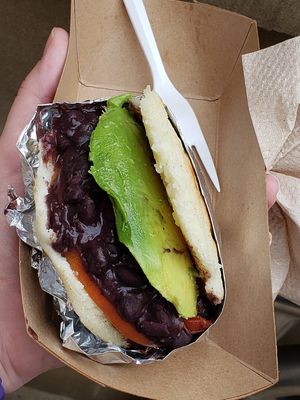 La domino at Arepa Culture NC - Food Truck in Raleigh