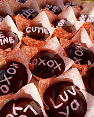 Valentines treats  at The Littlest Bake Shop in Kansas City