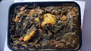 Sag loo at Himalayan Grill in Huntington Beach