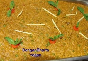 Baigan Bharta  at Himalayan Grill in Huntington Beach