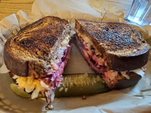 Beet Rueben at The Red Bird Cafe in Roslyn
