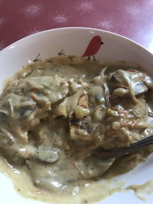 Vegan B&G...nom!!! at The Red Bird Cafe in Roslyn