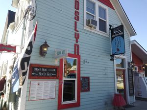 Red Bird Cafe exterior at The Red Bird Cafe in Roslyn