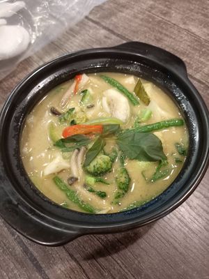 Green curry at Thai Market in Da Nang