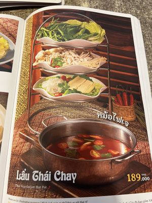 Veggie options 3  at Thai Market in Da Nang