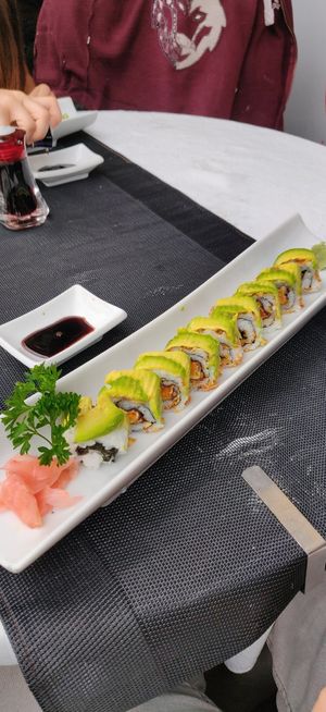 Dragon menu, part two at Sushi Pearl in Vannes