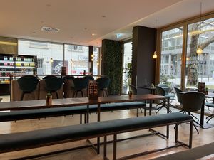 Seating area  at Yuícery - Hospitalstraße in Stuttgart