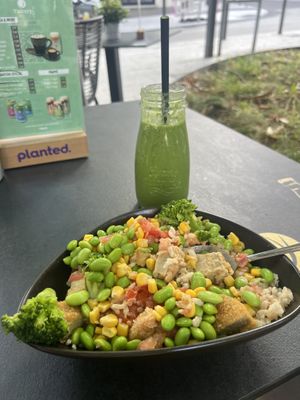 Plant based bowls are able to customize if you are picky like me   at Yuícery - Hospitalstraße in Stuttgart