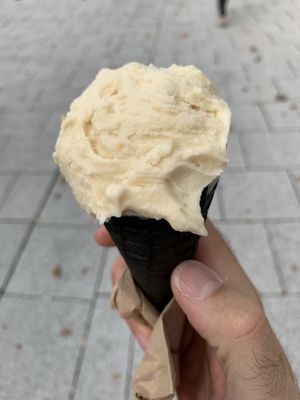 Peanut ice cream. Yummy! at Yuícery - Hospitalstraße in Stuttgart