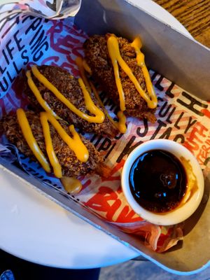 Jackfruit BBQ Wings at Station Promenade in Morecambe