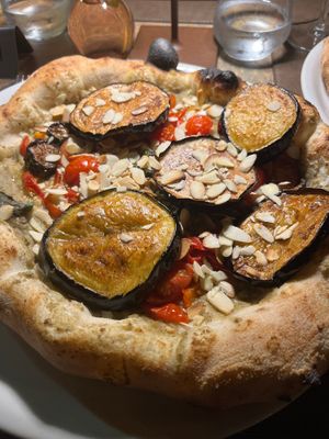 La Vegana Pizza at A'nica in Palermo
