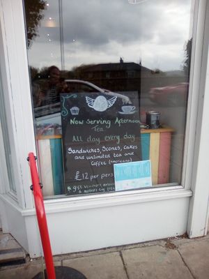 Afternoon tea board at The Nest in Gateshead