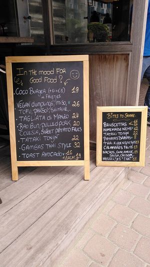 Menu july '21 at Coco in De Panne