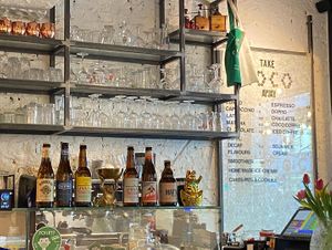 Inside  at Coco in De Panne