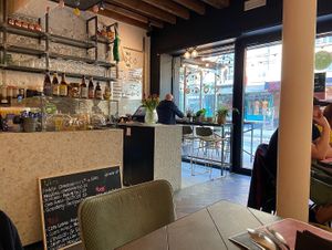 Inside  at Coco in De Panne