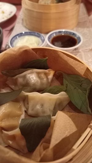 Dumplings at Coco in De Panne