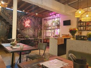 Inside at Coco in De Panne