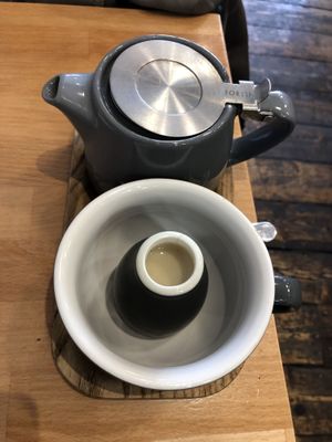 Earl Grey Tea with no extra charge Oat Milk  at Nelson Coffee Co in Eastbourne