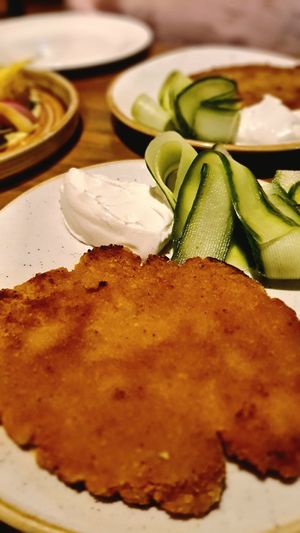 Vegan "Schnitzel" 🌱👍 at Pochlebna in Wroclaw