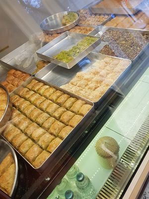 Vegan baklava at Saytad in Istanbul