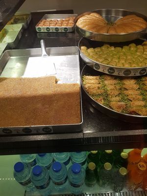 Vegan baklava at Saytad in Istanbul