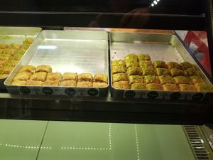 Vegan baklava at Saytad in Istanbul