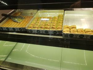 Vegan baklava at Saytad in Istanbul