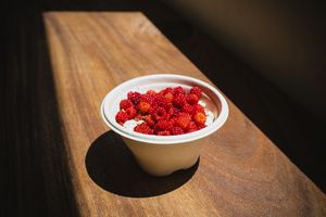 Overnight oats with Local in season Fruits at GI Juice & Java in Buckingham