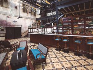 Tasty food and lovely atmosphere  at Dishoom - King's Cross in London