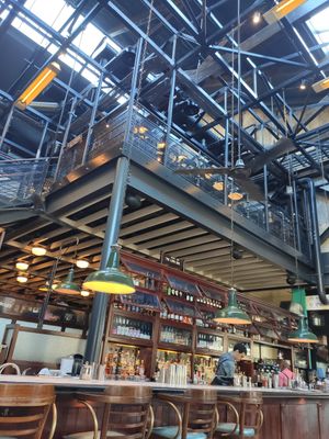 dishoom entrance at Dishoom - King's Cross in London