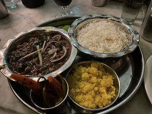 Chole Chawal. Amazing    at Dishoom - King's Cross in London