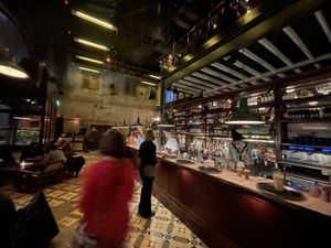 Bar in the lobby area  at Dishoom - King's Cross in London